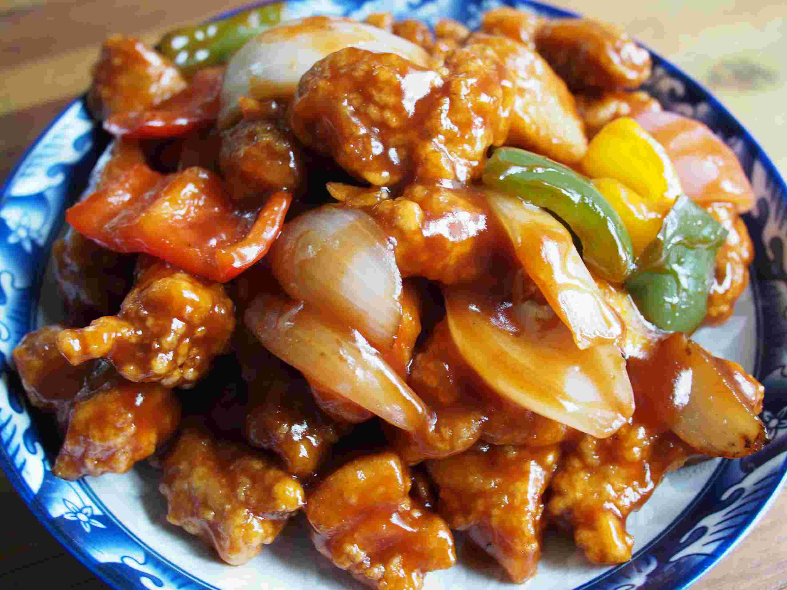 Chinese Takeout Sweet and Sour Chicken